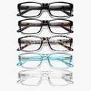 Gaoye Professional Reading Glasses for All Day - Computer Readers with Blue Light Protection - Value Pack