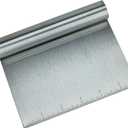 Stainless Steel Food Scraper and Chopper Large Griddle Spatula Kitchen Tool Gadget by Merry Bird
