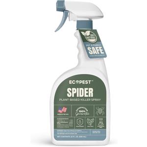 Spider Spray, 22 oz. | Natural, Plant-Based Spider Killer for Indoor and Outdoor | Home Pest Control Spray and Repellent for Spiders | Made with Clove Oil, Safe for Use Around Children and Pets