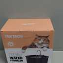 Cat Water Fountain: 84oz/2.5L Pet Water Fountain for Cats Indoor, Super Silent Automatic Cat Drinking Fountain, BPA Free