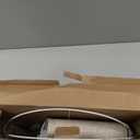 Beige Modern Fabric Lampshade, Drum Lampshade for Floor Lamps, Easy Assembly Replacement Lamp Shade Spider Fitter,16 Inch (Natural)