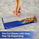 Reynolds Kitchens Pop-Up Parchment Paper Sheets, 10.7x13.75 Inch, 120 Sheets, 120 Count