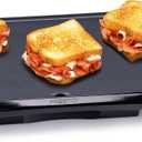 Presto 07030 20-Inch Cool Touch Electric Griddle | Electric Griddles, Countertop Griddles, Nonstick Cookware, Electric Cooking Appliances, Aluminum, Black