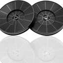 2PCS Carbon Charcoal Filters Fit for Winflo 30 In. Convertible Under Cabinet Ductless Stainless Steel Glass Island Range Hood Replace for WRHF004S2