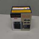 Plug-in Wall Space Heater With Remote, Energy-Saving Smart Portable Heaters With Adjustable Thermo,12H Timer-Quiet,450W Electric Small Heater For RV, Home Office, Bathroom Pet House Indoor Use (Gray)