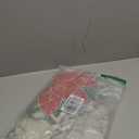 Ganeen 12 Pcs Christmas Poinsettia Placemats Set Embroidered Red Round Double Layer Table Placemats 14 Inch Flower Xmas Table Decorations Bulk Applique for Home Dining Holiday Decoration Party Favors