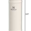 STANLEY Travel Mug with Integrated French Press 16 oz | 5 Minute Brew, 4 Hours Hot, Leakproof Lid | Mesh Filter for Coffee Grounds | Insulated Stainless Steel Coffee Maker | BPA-Free | Cream Gloss