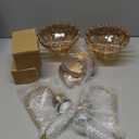 Vintage Battery Operated Wall Sconces Set Of Two, Indoor not Hardwired Brass Amber Glass Lampshade Fixtures,Rechargeable Wireless RGB Wall Lights with Dimmable Remote Control,for Bedroom Living Room