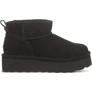 BEARPAW Retro Shorty Boots for Women | Comfortable Warm Wool Lining | Women's Winter Boots |Black, Size 11