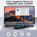 Thousover 4 Pack Lightning to USB C Adapter for iPhone 15/16/17 Pro/17 Pro Max,for iPhone 17/16 Charger,17/16 Accessories,Fast Charging & Data Transfer,USB C Charger Connector Cable,Not for Audio/OTG