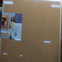 Quartet Cork Board Bulletin Board, 23" x 35" Framed Corkboard, Oak Frame, Decorative Hanging Pin Board, Perfect for Office & Home Decor, Home School Message Board or Vision Board (35-380352)
