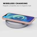 Compatible with iPhone Cover 13 Case Silicone with Screen Protector - Pink