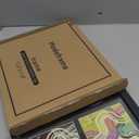 Double CD Frame with Double CD Booklet, Frame 2 CDsCD Music Display Frame for Disc and CD Box, Signed CD Frame Display Case with Real Glass for Wallmount (Double Black Mat)