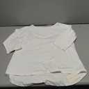 LILYCOCO Women's Cotton Top   T-Shirt Size S