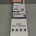 MAGZO Door Draft Stopper, 30 Inch Adjustable Under Door Gap Filler, Fits 26'' - 30'' Bottom Widths, Seals Gaps up to 1.7", Soundproof Sweep Blocks Air, Noise, Light, Dust- Grey