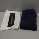 JUSPURBET 18x18 Decorative Pillow Covers Set of 2 Throw Pillow Covers for Couch Sofa Bed Cozy Chenille Cushion Covers Cases with Hidden Zipper for Living Room Home Decor,Navy Blue