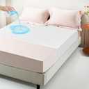 Bed Pads Washable Waterproof, Reusable Tuckable Mattress Protector Underpads, Incontinence Bed Pads for Adults & Kids Twin Size 34"X36" and 21" Wings