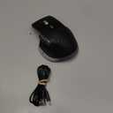 CITLLA Wireless Bluetooth Mouse, Ergonomic Rechargeable Silent Mouse with Multi-Device, Adjustable DPI, Flying Scroll & Thumb Wheel, Bluetooth Mice for Laptop, Computer, Tablet, Smartphone (Black)