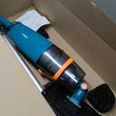 LVKE Cordless Handheld Pool Vacuum with Telescopic Pole, Rechargeable Battery, 60 Mins Runtime, High-Efficiency Screen, Ideal for Spa, Hot Tub, Above-Ground & In-Ground Pools Deep Cleaning, Lake Blue