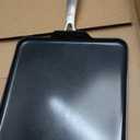 OXO Enhanced 11" Griddle Pan, PFAS-Free Ceramic Nonstick, Durable Hard Anodized Cookware, Scratch Resistant, Stainless Steel Handle, Good Grips, Dishwasher Safe, Oven safe, Black