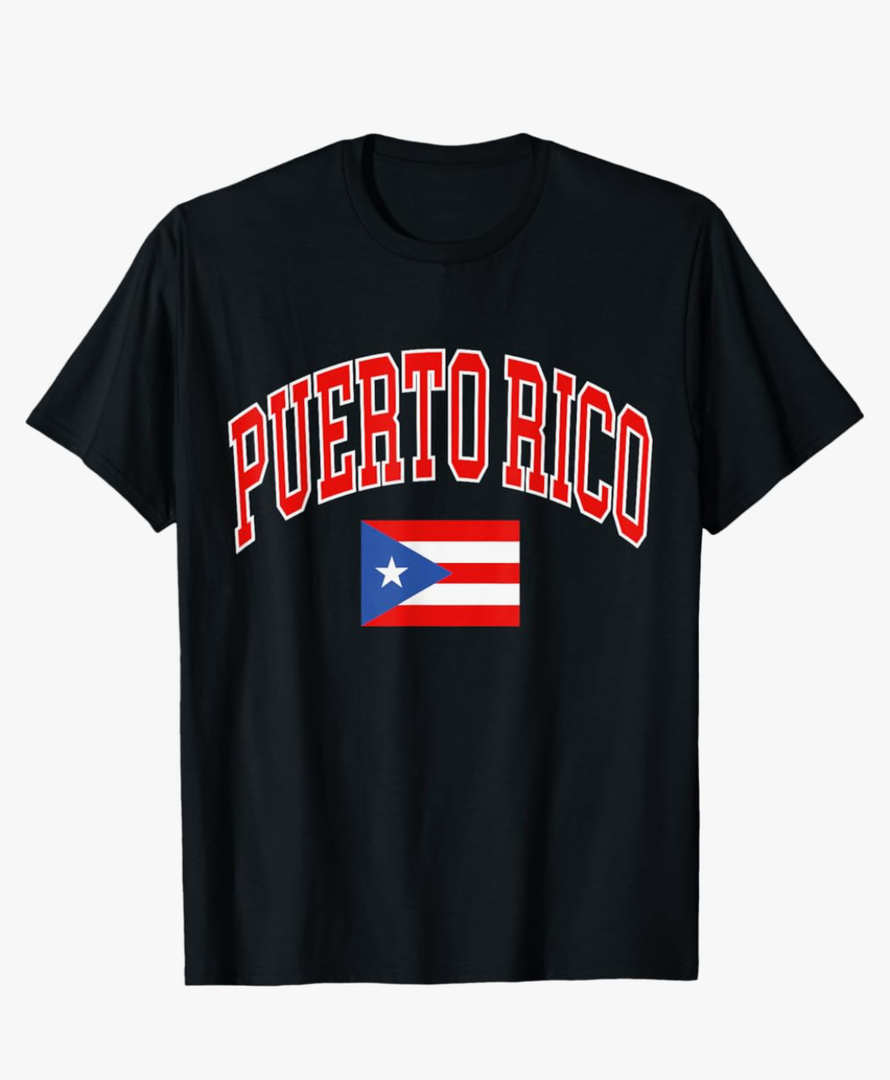 Puerto Rico Graphic T-Shirt, Small