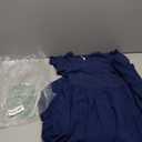 MITILLY Girls Lace Flower Ruffle Sleeve A-Line Swing Wedding Party Maxi Dress with Pockets, Size: 10 Years