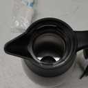 68oz Coffee Carafe Airpot Insulated Coffee Urn Stainless Steel Vacuum Thermal Pot Flask for Coffee, Hot Water, Tea, Hot Beverage - Keep 12 Hours Hot, 24 Hours Cold (Silver)