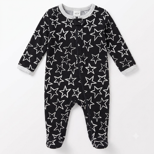 Pajama Black 0-3 Months