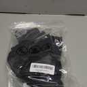 Danysu V Neck Racer Back Tank Top for Women Padded Ribbed Long Tank Fitted Basic Cami Tops (Medium, Black)