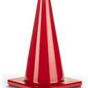 Champion Sports High Visibility Flexible Vinyl Cones for Sports Training, Agility Drills, Field & Gym Marking Sets