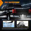 Nilight LED License Plate Light w/Bracket Mount Waterproof Courtesy Step Tag Dome Cargo Lights Chrome Housing 12V for Truck Trailer RV UTV ATV Camper Boat