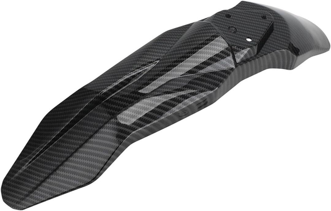 Compatible with Talaria Sting X3 MX3 MX4 Front Fender Mudguard Electric Motocross Carbon Fiber Pattern Motorcycle Accessories Plastic Parts