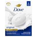 Dove Beauty Bar Soap Original 8 Count for Soft, Smooth Skin, with 1/4 Moisturizing Cream 3.75 oz