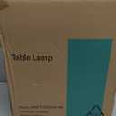 BOBOMOMO Tradition 20.5" Rustic Table Lamp Set of 2 for Living Room Farmhouse Bedside Desk Lamps Bedroom Nightstand Vintage Lamps Linen WashedSuitable for Decorating Small Areas (Antique White)