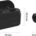 Nokia Power Earbuds | True Wireless with Charging Case | Up to 150 Hours of Play | Waterproof | Universal Bluetooth 5.0 Compatibility with Built-in Mic | Crystal-Clear Sound with Enhanced Bass,Gray