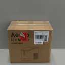 Aeitto Countertop Ice Maker Machine, 26lbs Ice in 24H, 8 Bullet Ice Cubes in 6 Mins, Self-Cleaning Portable Ice Maker with 2 Ice Sizes, Basket & Scoop for Home, Kitchen, Office, Stainless Steel