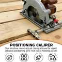 31.5 Inch Positioning Calipers for Circular Saw, Positioning Calipers for Precise Measurement, Circular Saw Positioning Calipers, Cutting Guide for Circular Saw Furniture Making (Four-Axis)