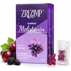 26 mg Melatonin Gummies: A Powerful Natural Sleep Aid Supplement– 4 Count (EXP 09/09/26)