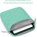 Padded Sleeve Pouch for 6.8/7 Inch Ereader/eBook/Kindle (Green)