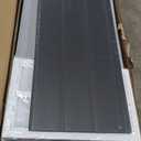 DWVO 6x4.4 FT Resin Storage Shed with Fence-Style and Side Windows, Lockable Door, and Vents for Garden, Backyard, Patio, Lawn, Gray