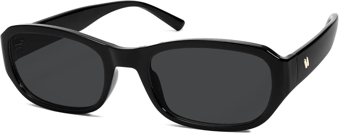 Trendy Retro Rectangle Sunglasses Womens Mens 90s Classic Vintage Sun Glasses AR82341