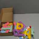 Mindsoft Felt Happy Birthday Garland Rainbow Banner Reusable Happy Birthday Sign Party Supply for Party Decor(Bright Color,Normal)