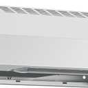 GE 24in. Under Cabinet Range Hood, convertible Duct, 2 Speed Exhaust Fan, Front Control and Reusable Filter, Stainless Steel