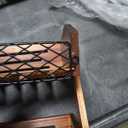 Dorhors Fruit Basket for Kitchen,Fruit Bowl,Kitchen Counter Organizer,Wooden Vegetable Holder for Countertop,Bread Storage Basket Stand(2 Tier)