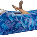 WEKAPO Inflatable Sun Lounger, Air Sofa, Hammock, Portable, Waterproof and Leak-Proof, Ideal for Backyard, Beach, Travel, Camping, Picnics and Music Festivals, B Palma