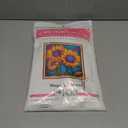 DMCVIVR Stamped Cross Stitch Kits for Adults Beginners Embroidery Kits 11CT Needlepoint Kits Cross Stitch Patterns Embroidery Patterns- Magic Sunflower 18x18 inch (Handicrafts35)