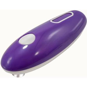 Cooks Professional Electric Can Opener - Redefine Cooking Ease for Seniors & Arthritic Patients with Innovative Hands-Free Operation and One Touch Design (Purple)