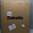 Babelio Baby Gate for Stairs, Kitchen & Doorways, No Bottom Bar| One-Handed Operation| Auto-Close| Hardware Mount (Drill Needed) Safety Dog/Pet Gate (Black - B17, 26-43" W, 28" H)