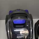 Aspiron Canister Vacuum, Upgraded 1600W Bagless Canister Vacuum Cleaner, Auto Cord Rewind, H13 HEPA Filter, 3.7Qt Large Capacity, 5 Tools for Hard Floors, Carpet, Pet, Upholstery, Tiles, Car, Navy