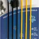 Pet Republique Dog Toothbrush Set of 6  Dual Headed Dental Hygiene Brushes for Small to Large Dogs, Cats, and Most Pets